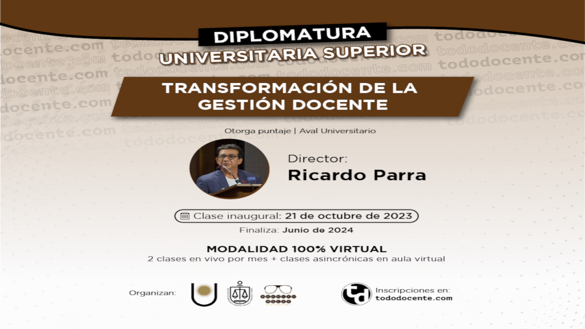 Diplomatura Superior en “Transformación de la Gestión Docente”