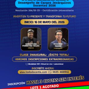 Diplomatura Universitaria - Desempeño de Cargos Jerárquicos Docentes 2026