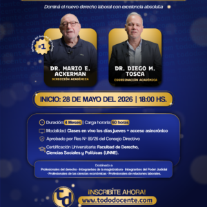 POSGRADO INTENSIVO EN REFORMA LABORAL 2026